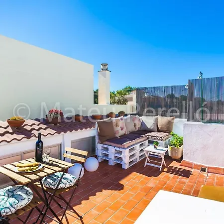 Apartament Charmante In Son Baulo Mit Sonnigem Balkon Can Picafort (Mallorca)